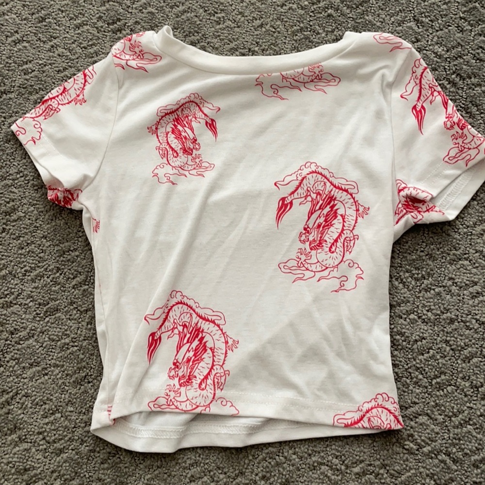 Dragon crop top